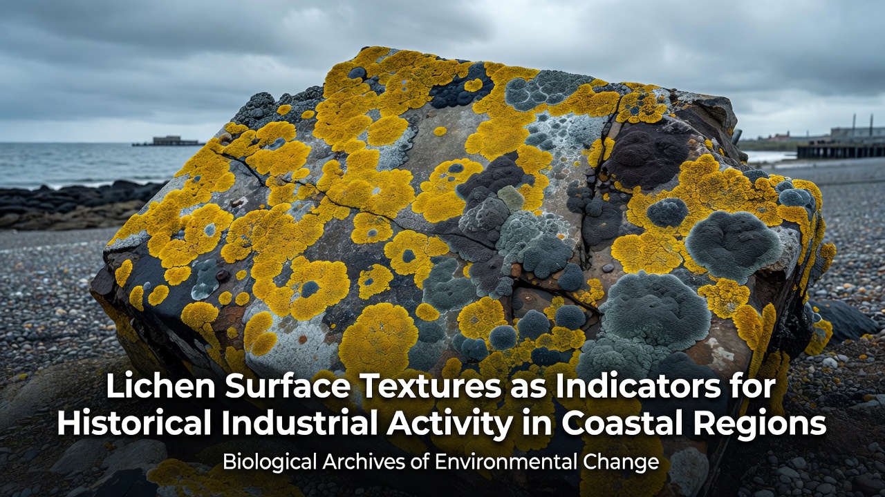 Lichen Surface Textures as Markers of Historical Industrial Pollution in Coastal Environments